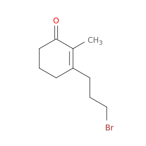 2-Cyclohexen-1-one, 3-(3-bromopropyl)-2-methyl-