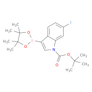 1-Boc-7-氟吲哚-3-硼酸频那醇酯