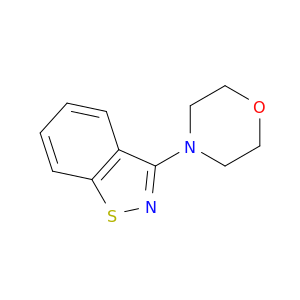 1,2-BENZISOTHIAZOLE, 3-(4-MORPHOLINYL)-