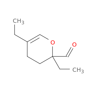 2,5-二乙基-3,4-二氢-2H-吡喃-2-羧甲醛