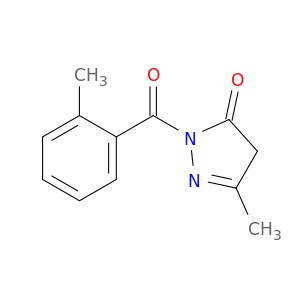 3-Methyl-1-(2-methylbenzoyl)-1H-pyrazol-5(4H)-one