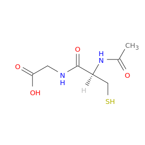 Glycine, N-acetyl-L-cysteinyl-
