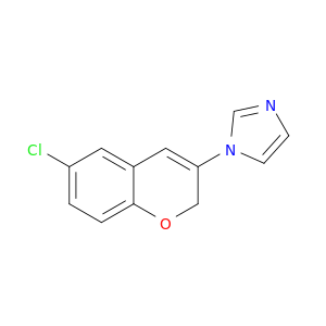 1H-Imidazole, 1-(6-chloro-2H-1-benzopyran-3-yl)-