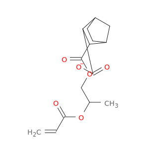 Bicyclo[2.2.1]heptane-2,3-dicarboxylic acid, methyl2-[(1-oxo-2-propenyl)oxy]ethyl ester