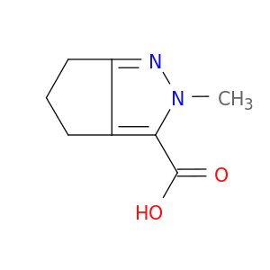 2-甲基-2H,4H,5H,6H-环戊二烯并[c]吡唑-3-羧酸
