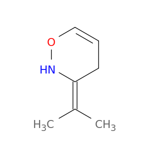 2H-1,2-Oxazine, 3,4-dihydro-3-(1-methylethylidene)-