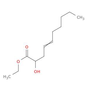 4-Decenoic acid, 2-hydroxy-, ethyl ester