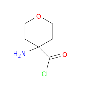 2H-Pyran-4-carbonylchloride, 4-aminotetrahydro-