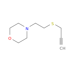 Morpholine, 4-[2-(2-propynylthio)ethyl]-