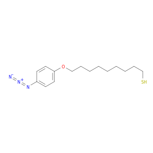 1-Nonanethiol, 9-(4-azidophenoxy)-