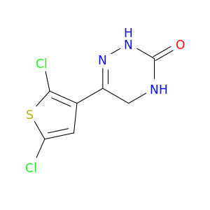 1,2,4-Triazin-3(2H)-one, 6-(2,5-dichloro-3-thienyl)-4,5-dihydro-