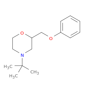 Morpholine,4-(1,1-dimethylethyl)-2-(phenoxymethyl)-