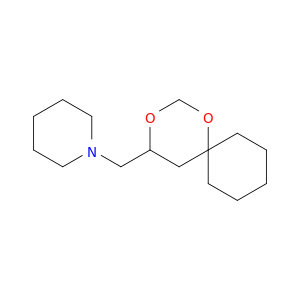Piperidine, 1-(1,3-dioxaspiro[5.5]undec-4-ylmethyl)-