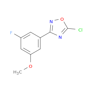 5-Chloro-3-(3-fluoro-5-methoxyphenyl)-1,2,4-oxadiazole