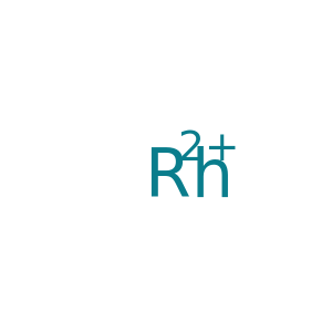 Rhodium, ion (Rh2+)