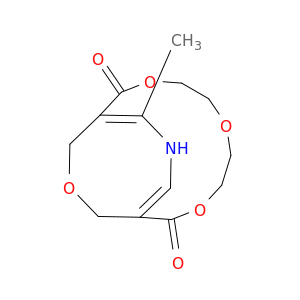 3,6,9,13-Tetraoxa-16-azabicyclo[9.3.3]heptadeca-1(15),11(17)-diene-2,10-dione, 15-methyl-