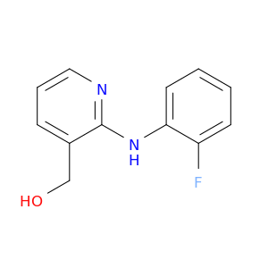 3-Pyridinemethanol, 2-[(2-fluorophenyl)amino]-