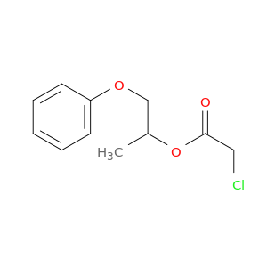 Acetic acid, 2-chloro-,1-methyl-2-phenoxyethyl ester