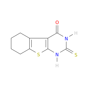 [1]Benzothieno[2,3-d]pyrimidin-4(1H)-one,2,3,5,6,7,8-hexahydro-2-thioxo-