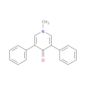 4(1H)-Pyridinone, 1-methyl-3,5-diphenyl-
