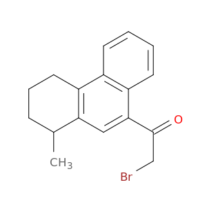 Ethanone,2-bromo-1-(1,2,3,4-tetrahydro-1-methyl-9-phenanthrenyl)-