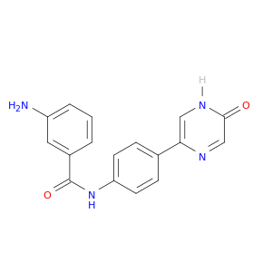 Benzamide, 3-amino-N-[4-(4,5-dihydro-5-oxopyrazinyl)phenyl]-