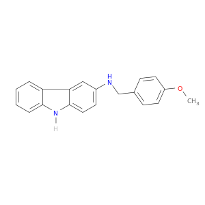 9H-Carbazol-3-amine, N-[(4-methoxyphenyl)methyl]-