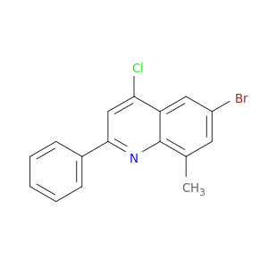 6-Bromo-4-chloro-8-methyl-2-phenylquinoline