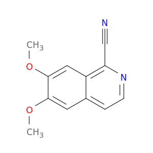 1-Isoquinolinecarbonitrile, 6,7-dimethoxy-