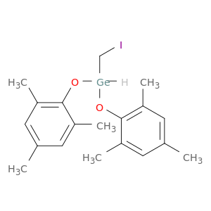 Germane, iodomethylbis(2,4,6-trimethylphenoxy)-