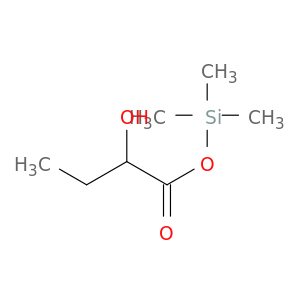 Butanoic acid, 2-hydroxy-, trimethylsilyl ester