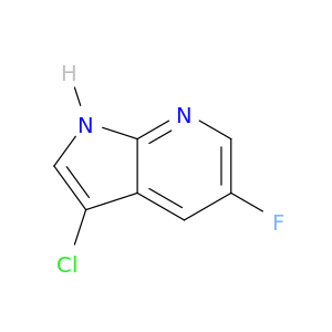 3-氯-5-氟-1H-吡咯[2,3-B]吡啶