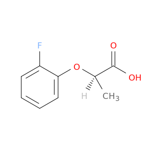 Propanoic acid, 2-(2-fluorophenoxy)-, (R)-