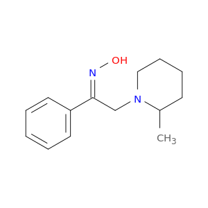 Ethanone, 2-(2-methyl-1-piperidinyl)-1-phenyl-, oxime, (Z)-