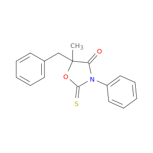 4-Oxazolidinone, 5-methyl-3-phenyl-5-(phenylmethyl)-2-thioxo-