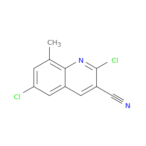 2,6-Dichloro-8-methylquinoline-3-carbonitrile