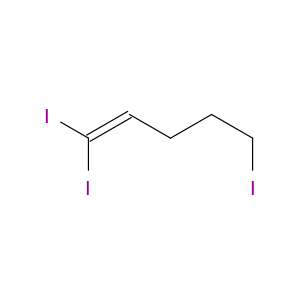 1-Pentene, 1,1,5-triiodo-
