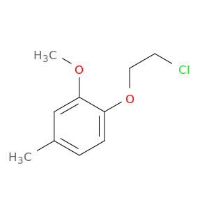 1-(2-Chloroethoxy)-2-methoxy-4-methylbenzene