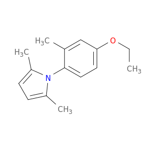 1H-Pyrrole, 1-(4-ethoxy-2-methylphenyl)-2,5-dimethyl-
