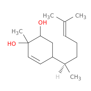 3-Cyclohexene-1,2-diol, 5-[(1R)-1,5-dimethyl-4-hexen-1-yl]-2-methyl-