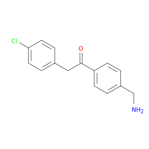 1-(4-(Aminomethyl)phenyl)-2-(4-chlorophenyl)ethanone
