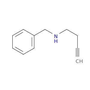 Benzenemethanamine, N-3-butynyl-