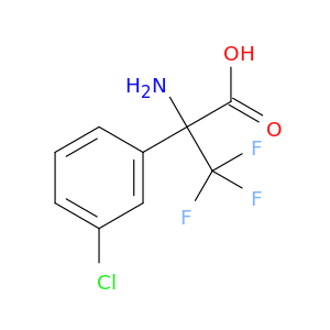 2-氨基-2-(3-氯苯基)-3,3,3-三氟丙酸