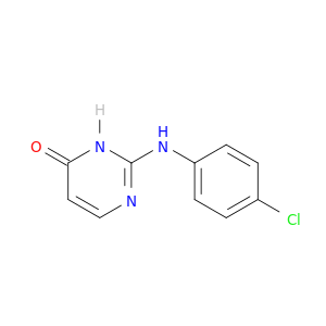 4(1H)-Pyrimidinone, 2-[(4-chlorophenyl)amino]-