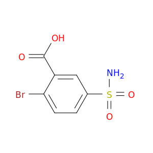 2-溴-5-氨基磺酰基苯甲酸