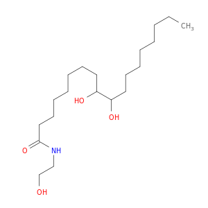 Octadecanamide, 9,10-dihydroxy-N-(2-hydroxyethyl)-