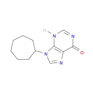6H-Purin-6-one,9-cycloheptyl-1,9-dihydro-