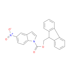 1H-Indole-1-carboxylic acid, 5-nitro-, 9H-fluoren-9-ylmethyl ester