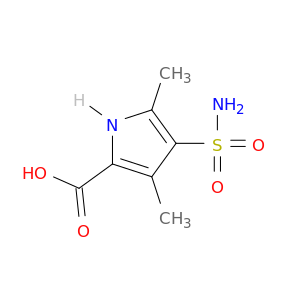 3,5-dimethyl-4-sulfamoyl-1H-pyrrole-2-carboxylic acid