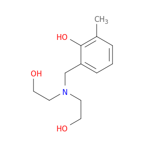 Phenol, 2-[[bis(2-hydroxyethyl)amino]methyl]-6-methyl-